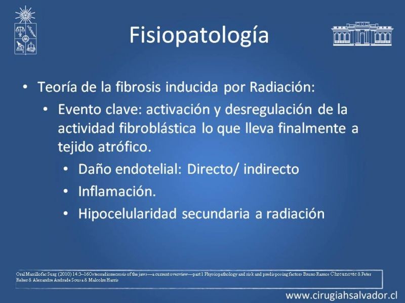 Diapositiva 6 de Osteoradionecrosis