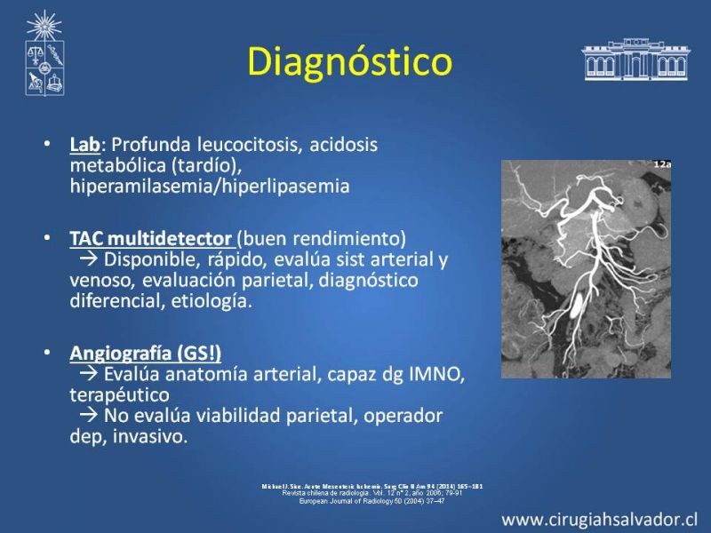 Diapositiva 10 de Isquemia Mesentérica