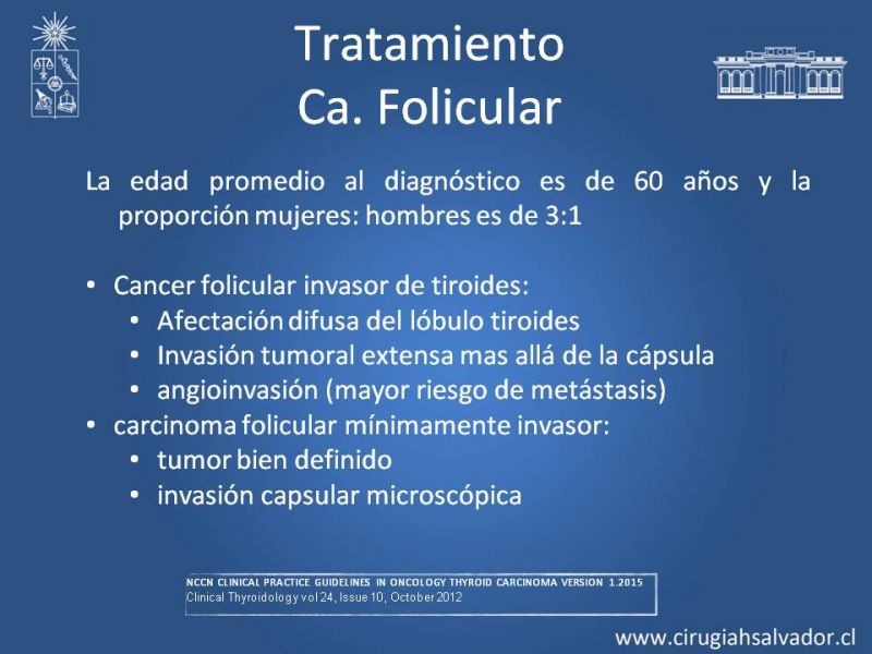 Diapositiva 28 de Cáncer Diferenciado de Tiroides