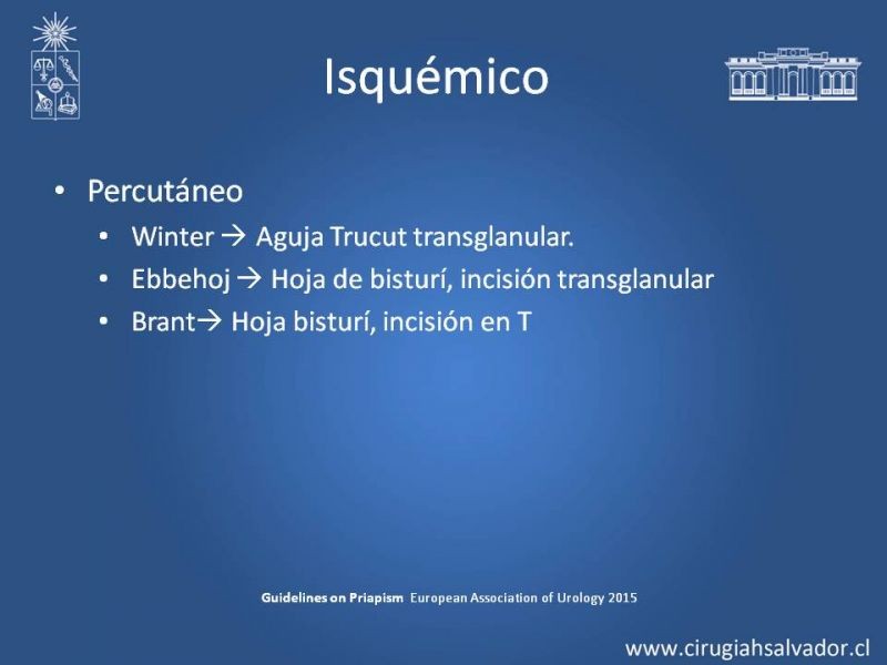 Diapositiva 20 de Priapismo