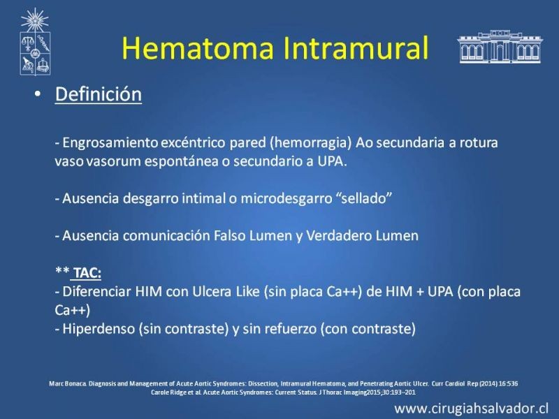 Diapositiva 18 de Sindrome Aórtico Agudo (SAA)