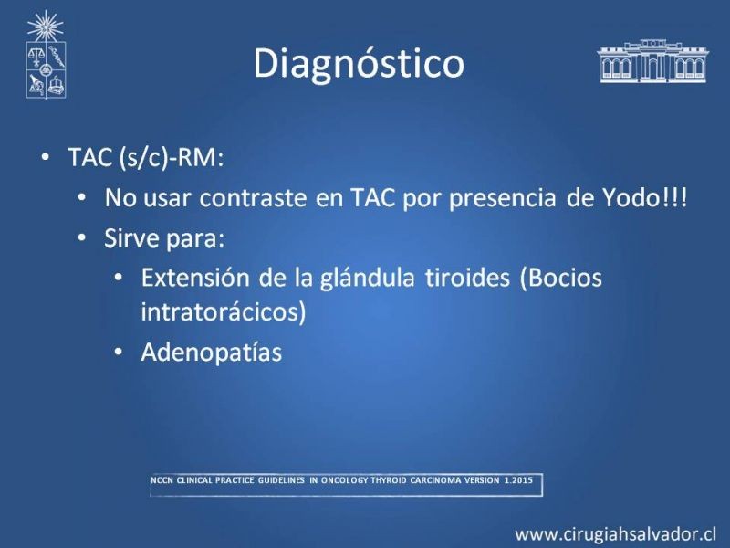 Diapositiva 13 de Cáncer Diferenciado de Tiroides