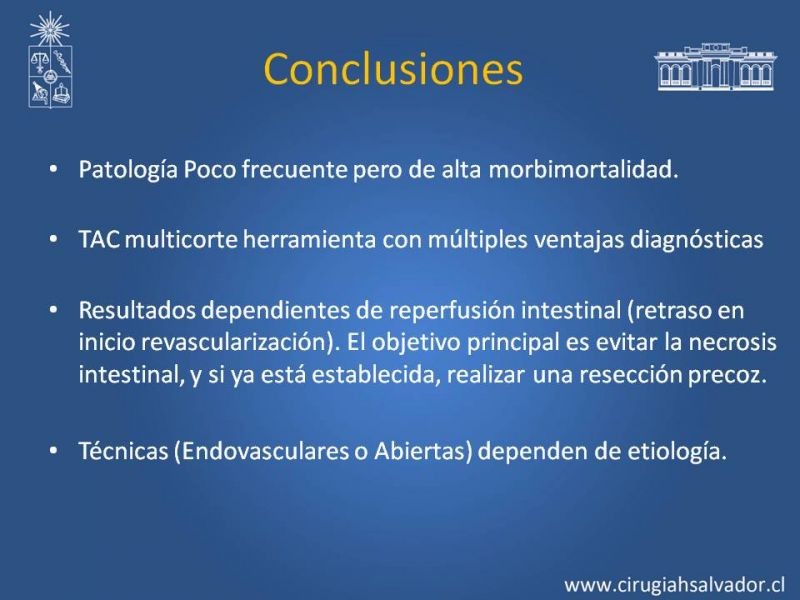 Diapositiva 40 de Isquemia Mesentérica