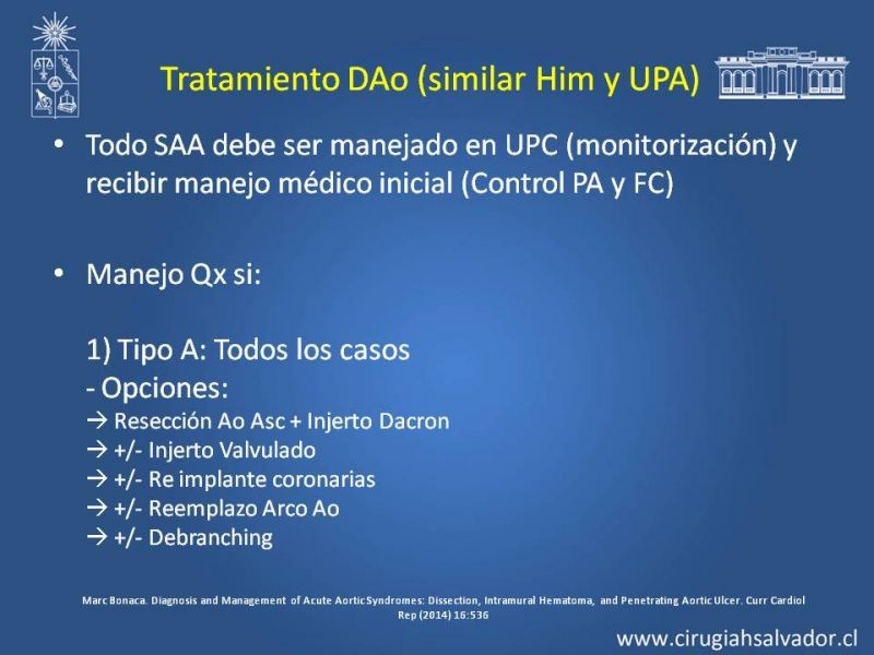 Diapositiva 31 de Sindrome Aórtico Agudo (SAA)