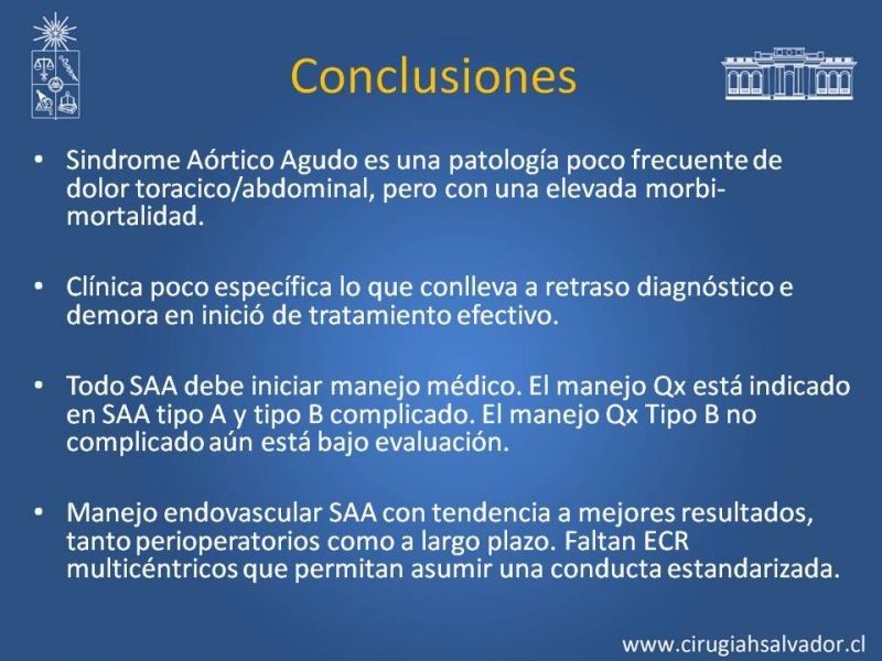 Diapositiva 39 de Sindrome Aórtico Agudo (SAA)