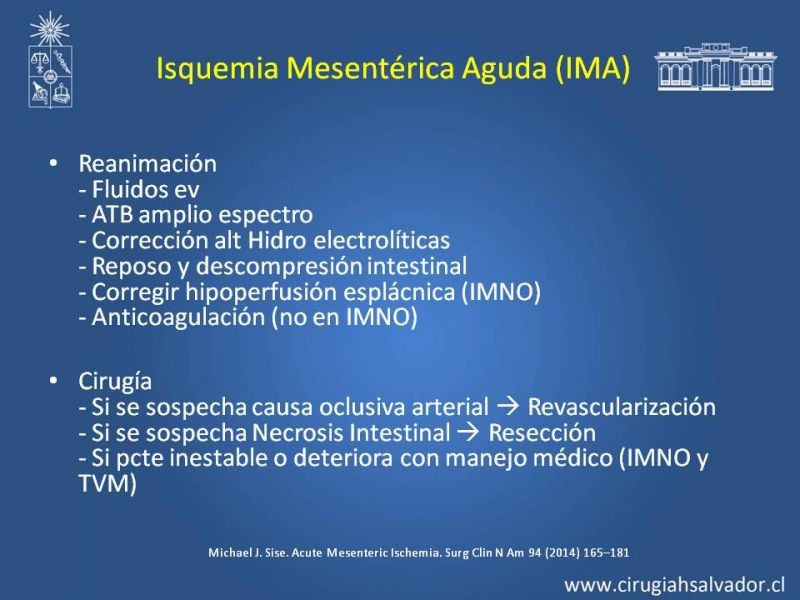Diapositiva 26 de Isquemia Mesentérica