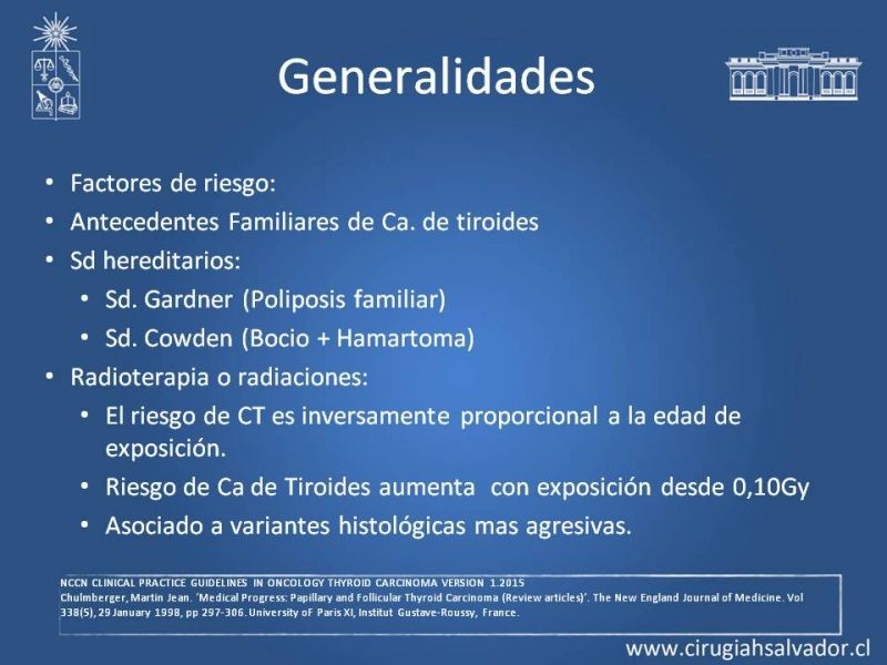 Diapositiva 6 de Cáncer Diferenciado de Tiroides