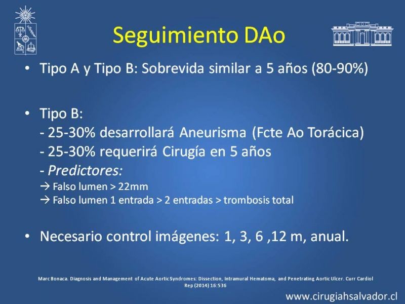 Diapositiva 37 de Sindrome Aórtico Agudo (SAA)