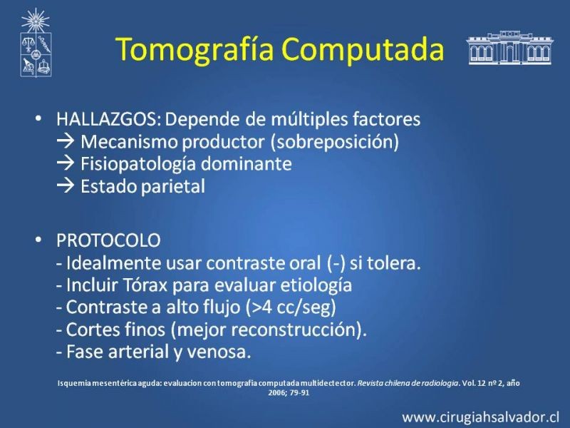 Diapositiva 11 de Isquemia Mesentérica