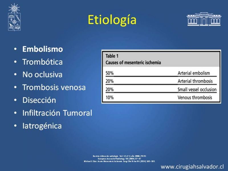 Diapositiva 3 de Isquemia Mesentérica