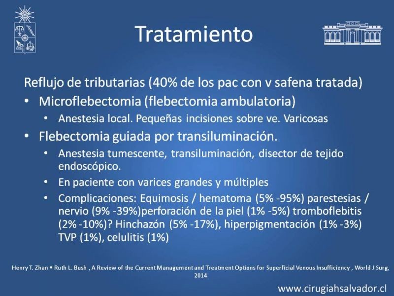 Diapositiva 19 de Insuficiencia venosa superficial