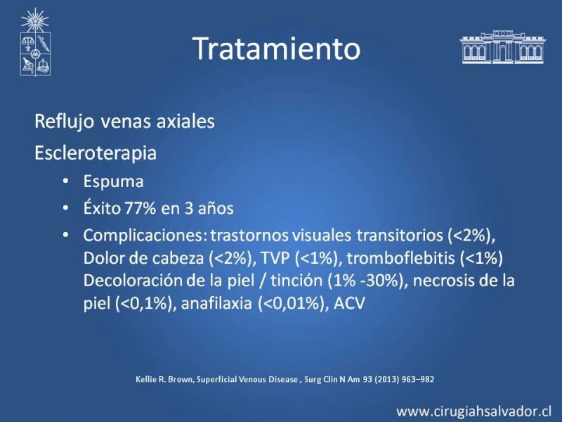 Diapositiva 17 de Insuficiencia venosa superficial