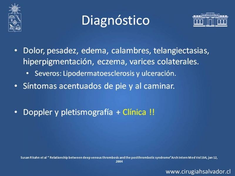 Diapositiva 5 de Síndrome Postflebítico