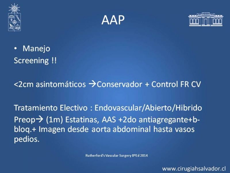 Diapositiva 13 de Aneurismas Perisféricos