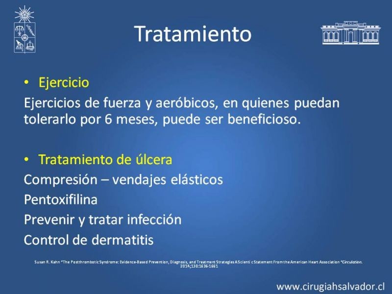 Diapositiva 13 de Síndrome Postflebítico