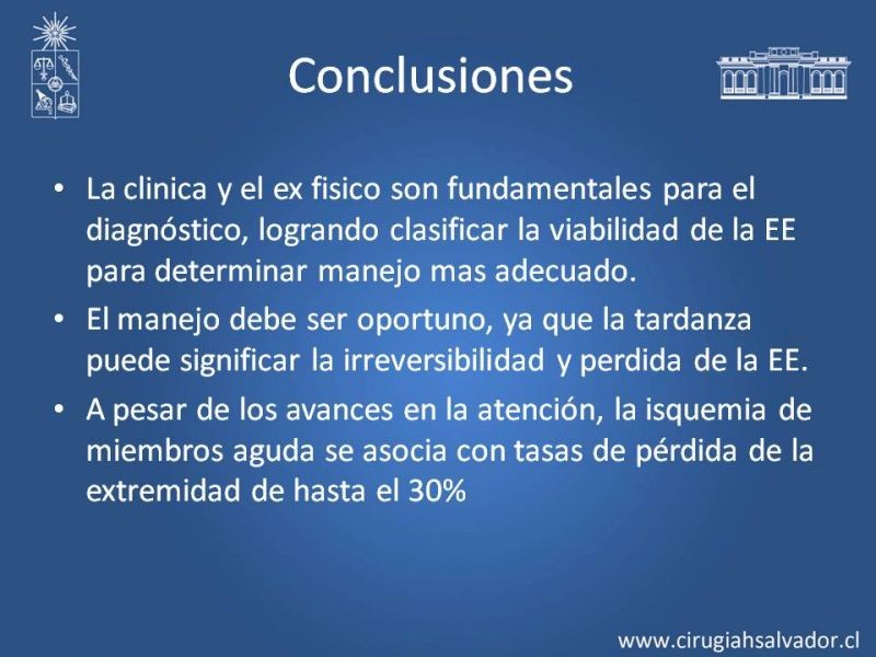 Diapositiva 18 de Isquemia aguda extremidades