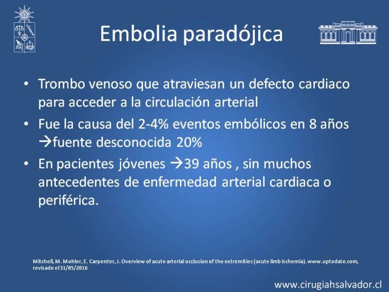 Diapositiva 4 de Isquemia aguda extremidades