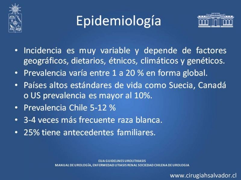 Diapositiva 2 de Manejo en Urgencia Urolitiasis 