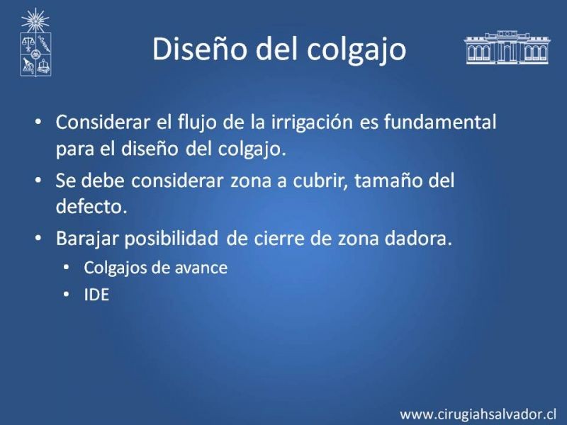 Diapositiva 13 de Usos de Colgajos Perforantes