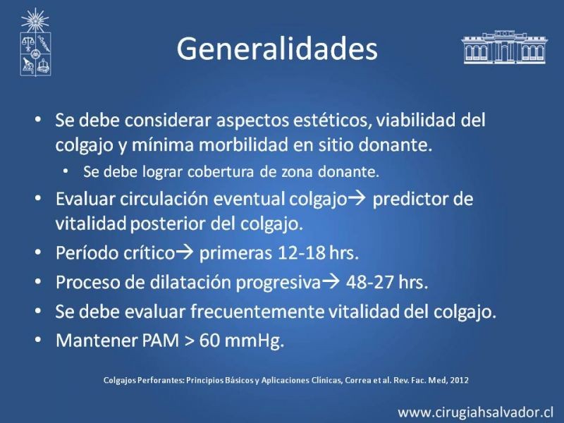 Diapositiva 10 de Usos de Colgajos Perforantes