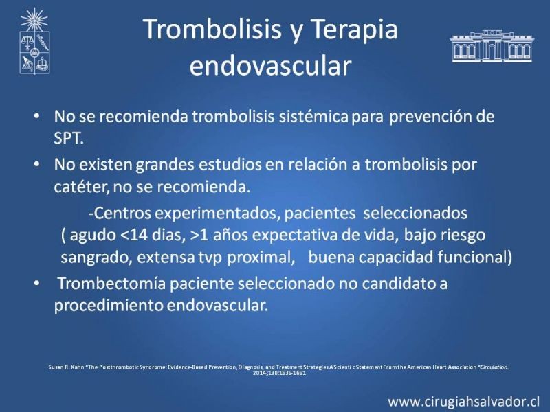 Diapositiva 10 de Síndrome Postflebítico
