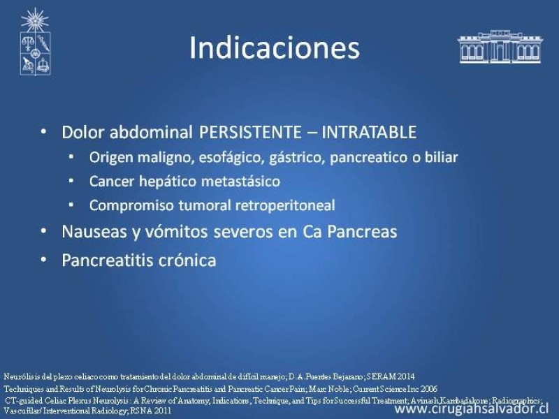 Diapositiva 7 de Alcoholización Plexo Solar