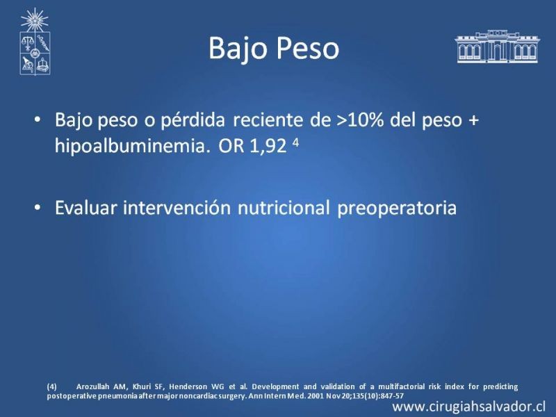 Diapositiva 9 de Complicaciones Respiratorias Postoperatorias