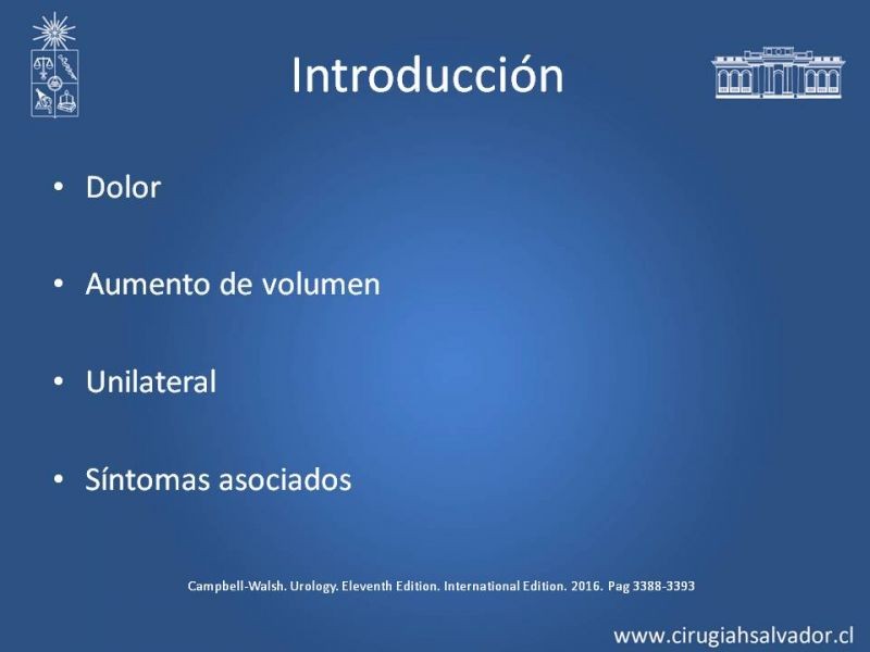 Diapositiva 2 de Manejo de Escroto Agudo