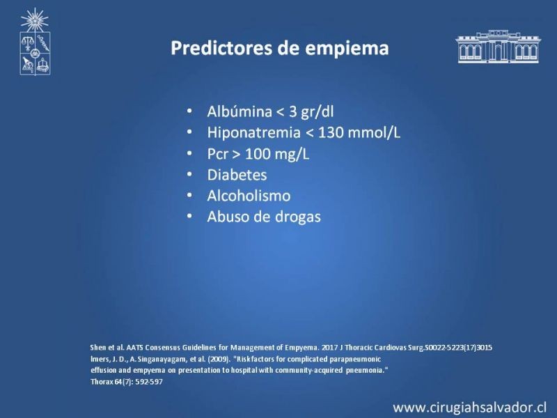Diapositiva 5 de Empiema