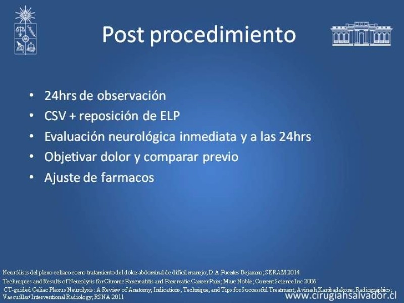 Diapositiva 17 de Alcoholización Plexo Solar