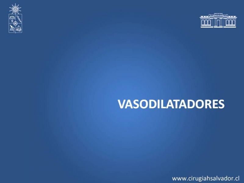 Diapositiva 20 de Drogas vasoactivas