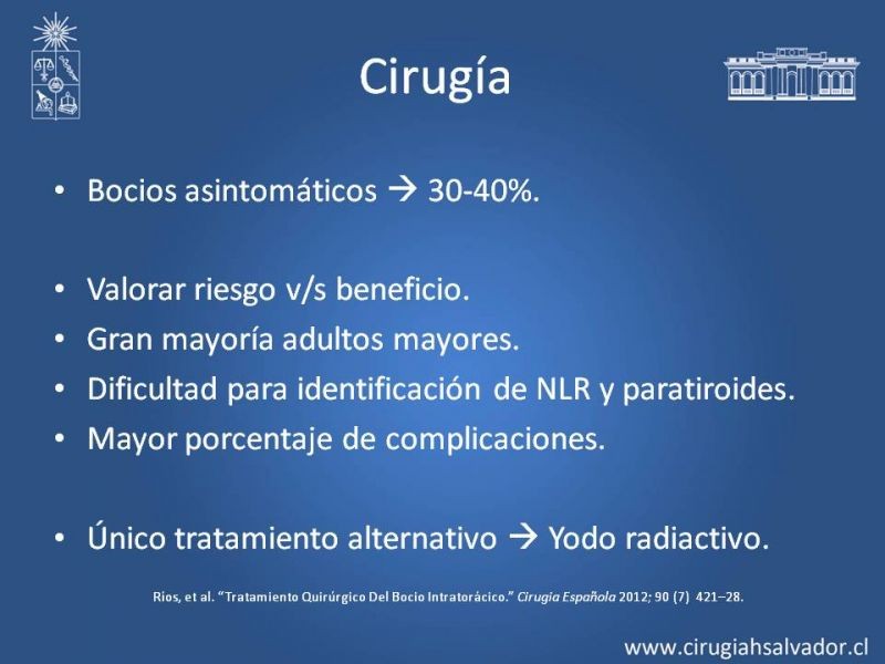 Diapositiva 17 de Bocio intratorácico