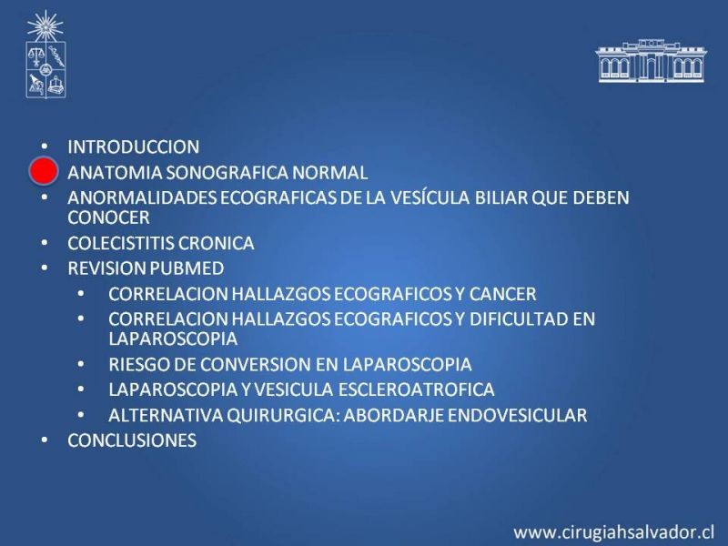 Diapositiva 5 de Vesícula Escleroatrófica