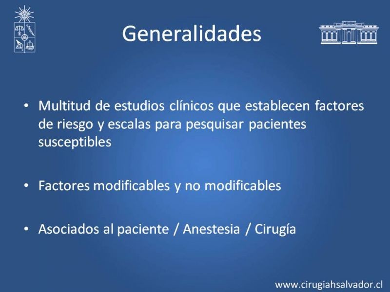 Diapositiva 3 de Complicaciones Respiratorias Postoperatorias