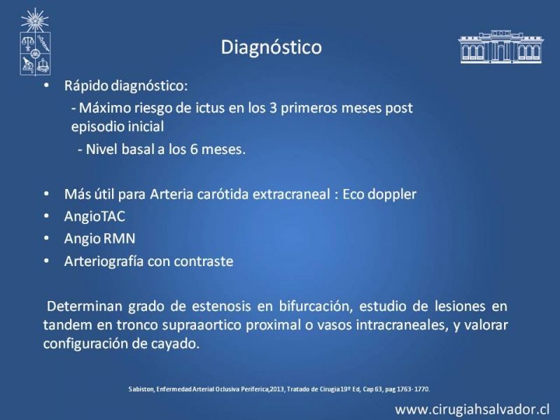 Diapositiva 9 de Estenosis Carotidea: Estudio y manejo quirúrgico