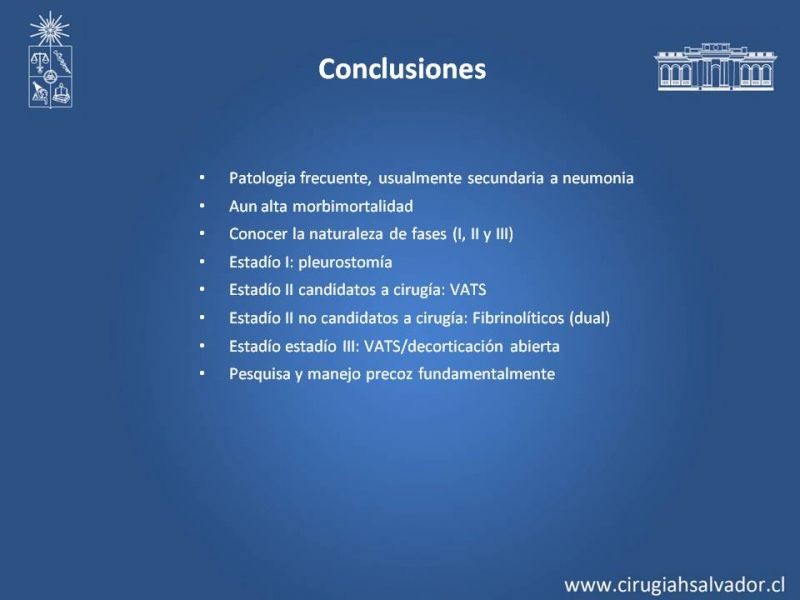 Diapositiva 20 de Empiema