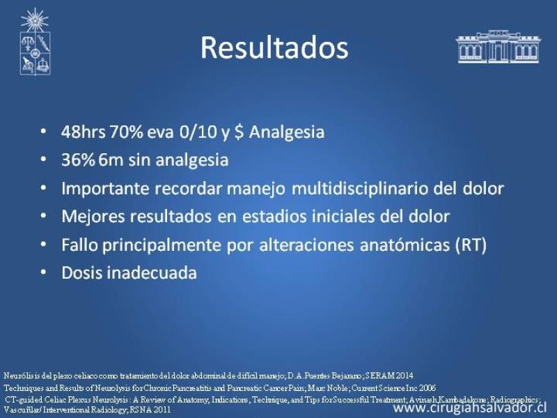 Diapositiva 19 de Alcoholización Plexo Solar