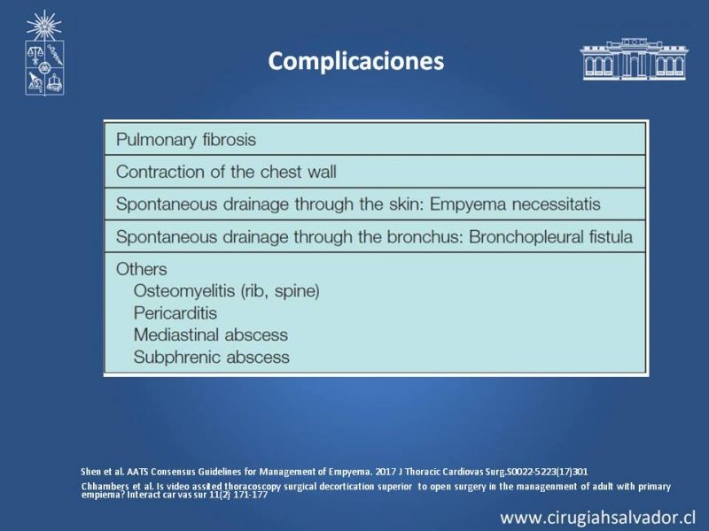 Diapositiva 19 de Empiema