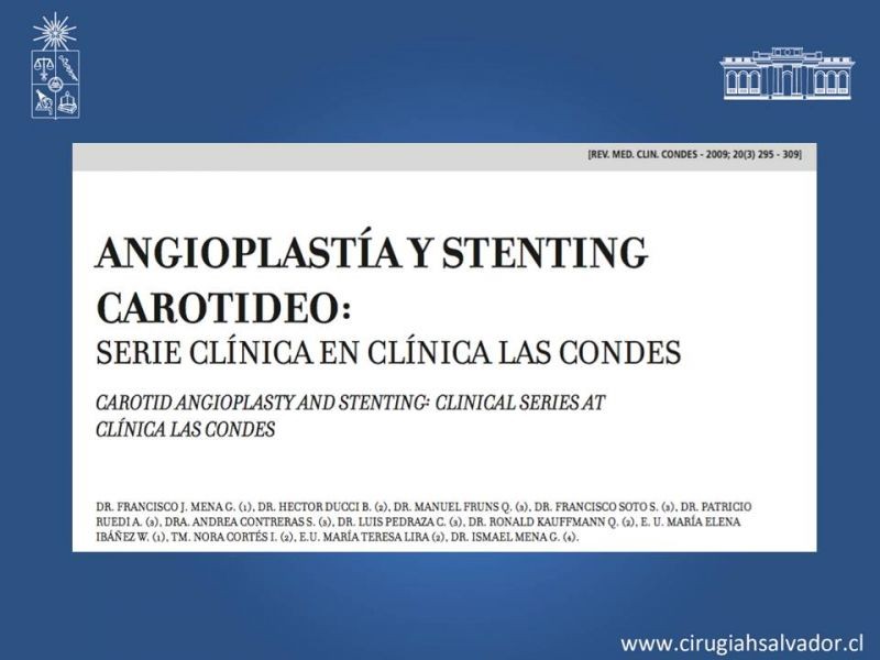 Diapositiva 29 de Estenosis Carotidea: Estudio y manejo quirúrgico