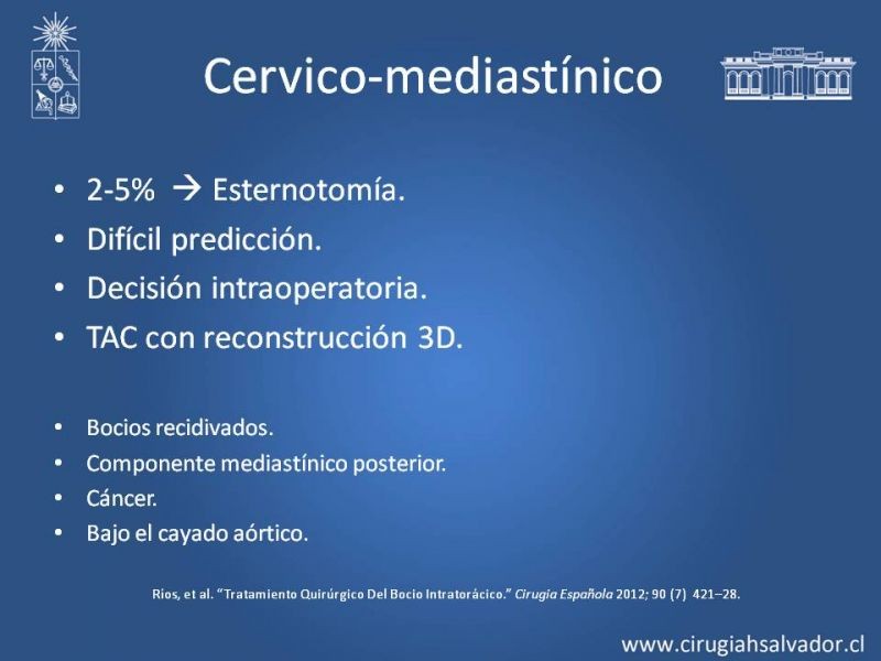 Diapositiva 20 de Bocio intratorácico