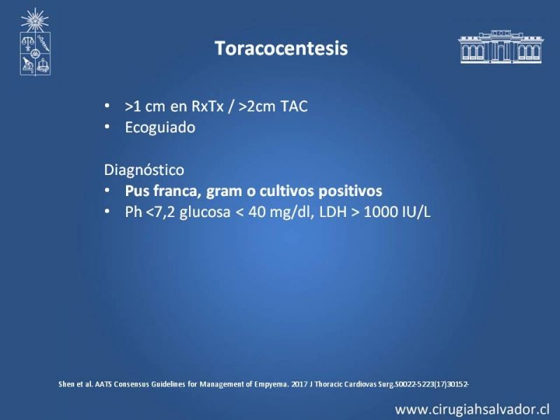 Diapositiva 9 de Empiema