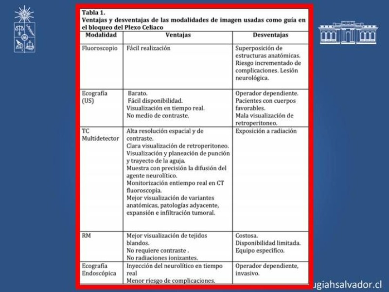 Diapositiva 6 de Alcoholización Plexo Solar
