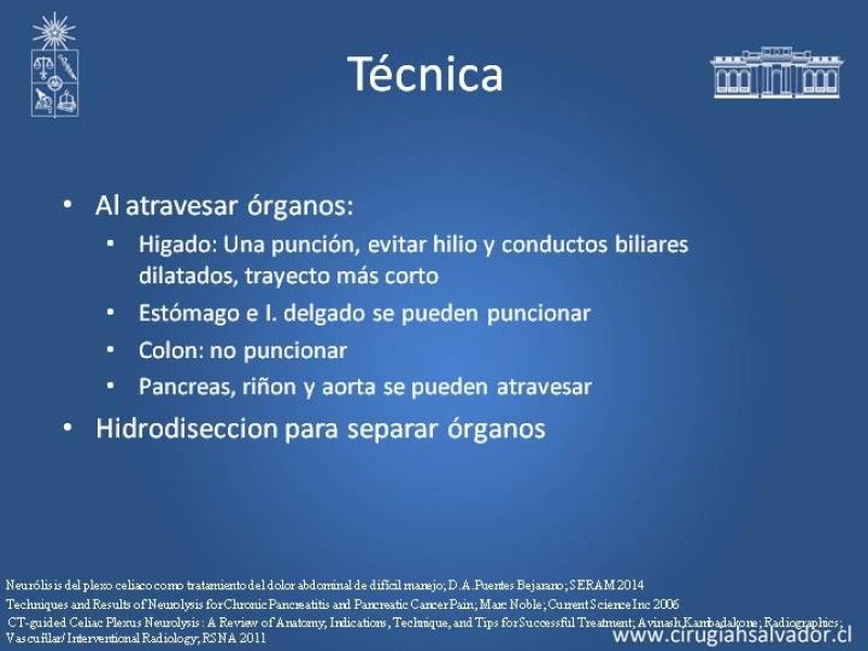 Diapositiva 16 de Alcoholización Plexo Solar