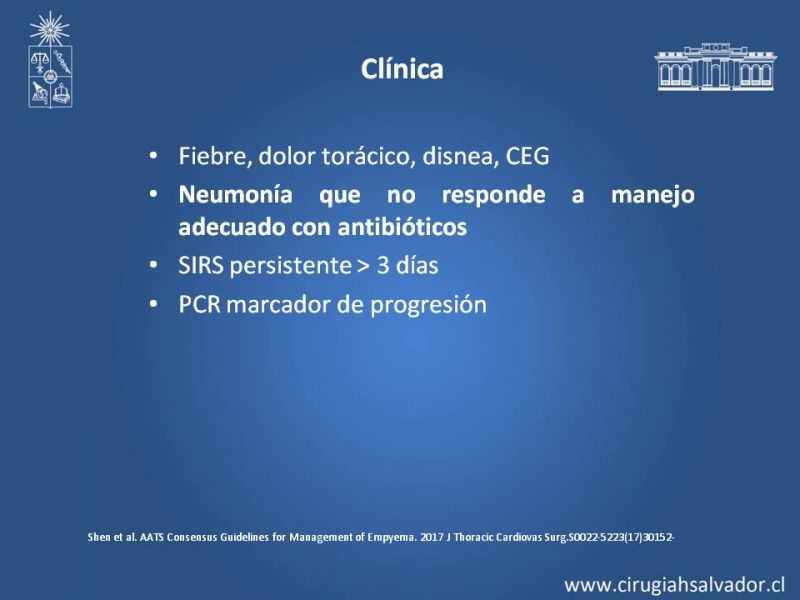 Diapositiva 4 de Empiema