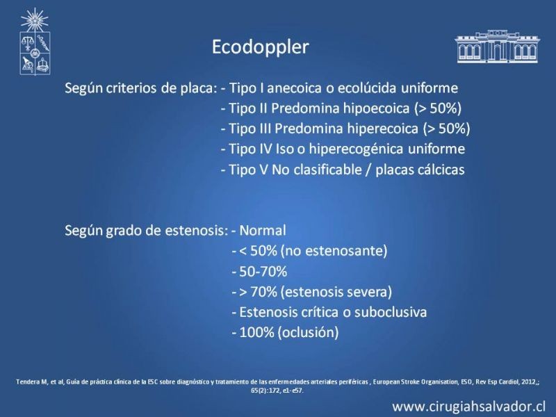 Diapositiva 13 de Estenosis Carotidea: Estudio y manejo quirúrgico