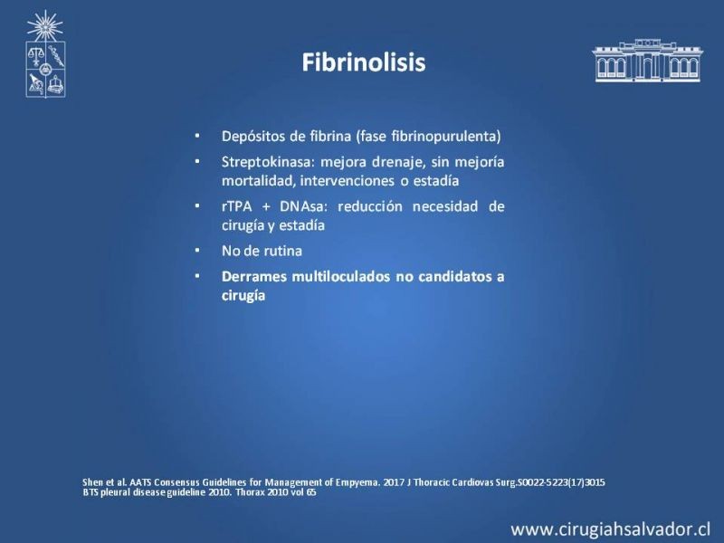 Diapositiva 14 de Empiema