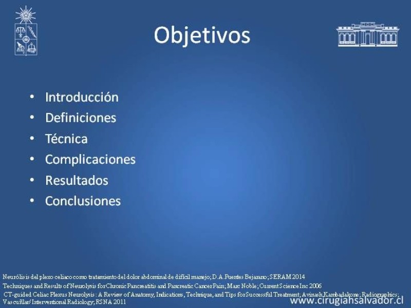 Diapositiva 1 de Alcoholización Plexo Solar