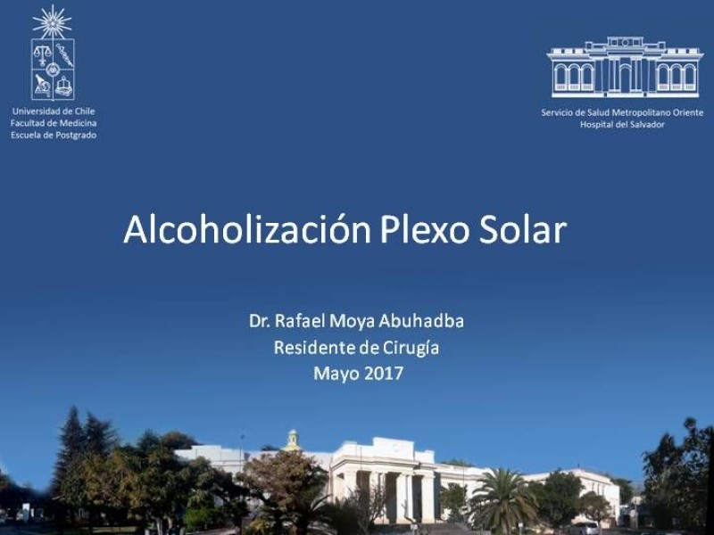 Diapositiva 21 de Alcoholización Plexo Solar
