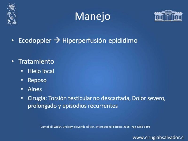 Diapositiva 21 de Manejo de Escroto Agudo