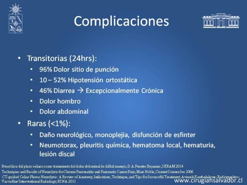 Diapositiva 18 de Alcoholización Plexo Solar